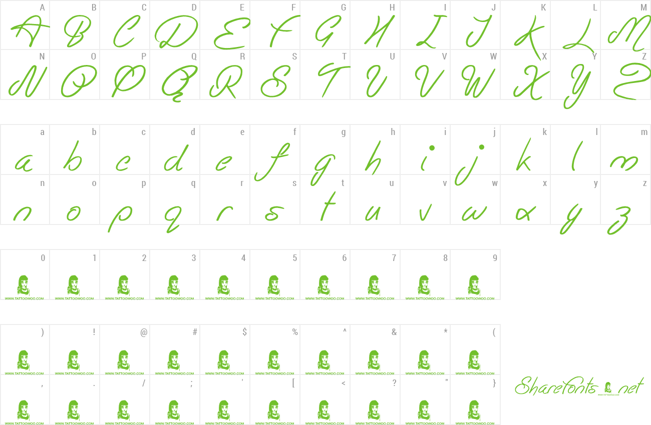 Font Easy Rider preview